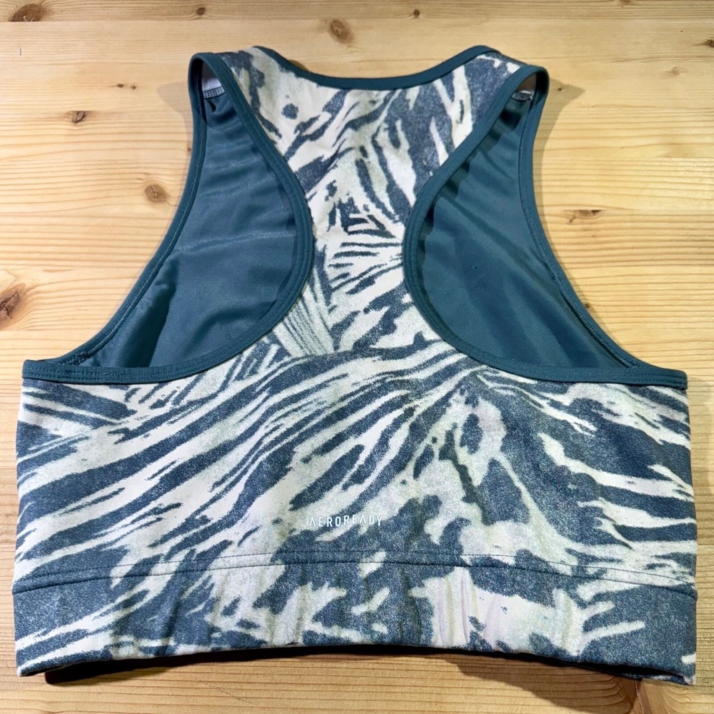 Adidas Sports Bra Racerback‎ AEROREADY Primegreen Athletic Top Medium